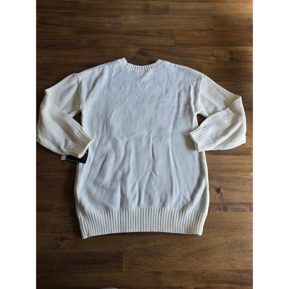 Girls' Disney The Nightmare Before Christmas Sweater - Ivory S - Picture 5 of 7